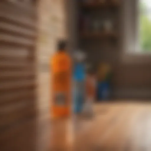 Tools and materials for cleaning faux wood blinds