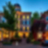 Charming architecture of Acorn Street