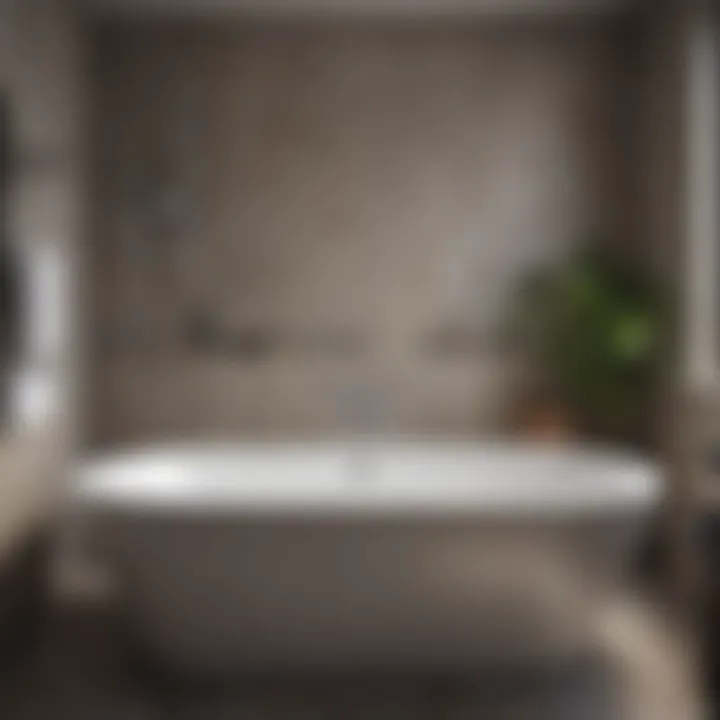 Visual representation of maintenance tips for bathtubs