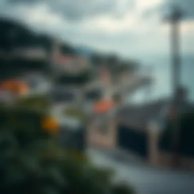 A picturesque coastal town showcasing affordable housing options