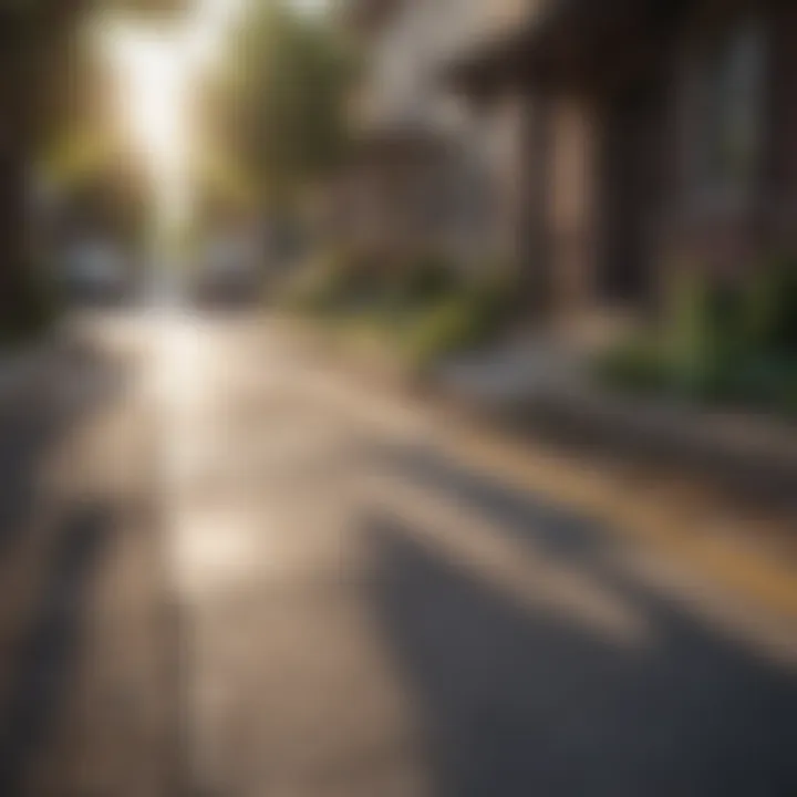 Charming streets in a Denver neighborhood