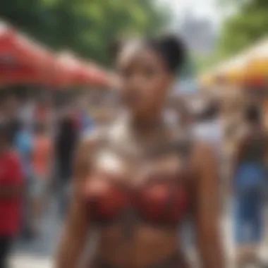 Cultural Festival Celebrating Atlanta's Diversity Cultural festival displaying Atlanta's diverse community and activities