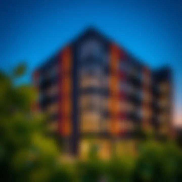 Modern apartment complex in the heart of NoMa