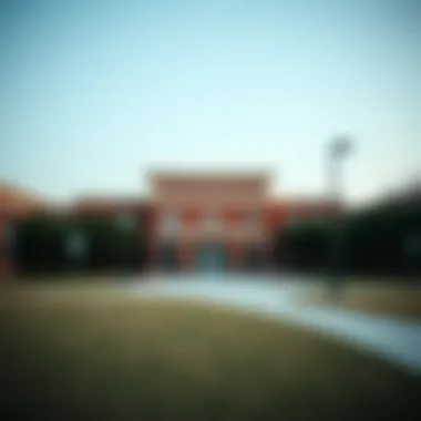 A local school building representing quality education in a Dallas suburb