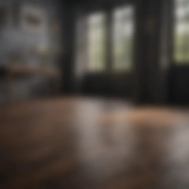 Preventive measures for protecting dark wood flooring