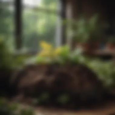 Thriving Plants Nourished by Homemade Compost Composting success with thriving plants nourished by compost.