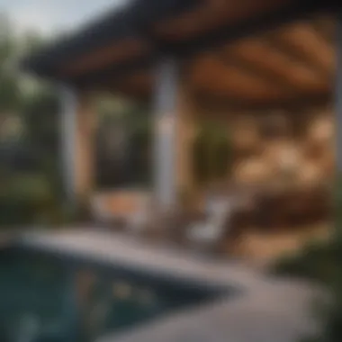 Aesthetic Outdoor Living Cozy outdoor space reflecting aesthetic living