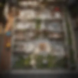 Detailed floor plan showcasing square meter calculations