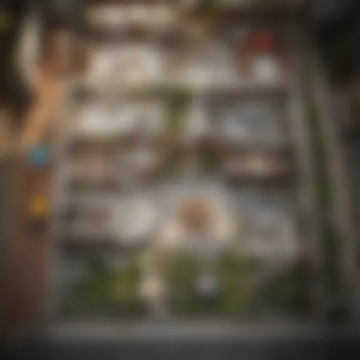 Detailed floor plan showcasing square meter calculations