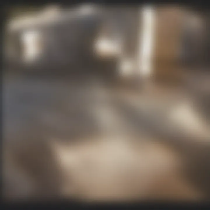 Close-up of laminate floor texture