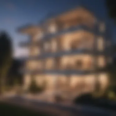 Modern Architecture of City View Terrace Apartments Stunning architectural view of City View Terrace Apartments showcasing modern design