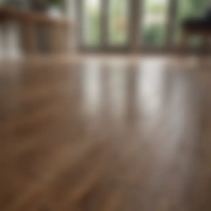 Maintaining the beauty of laminate flooring