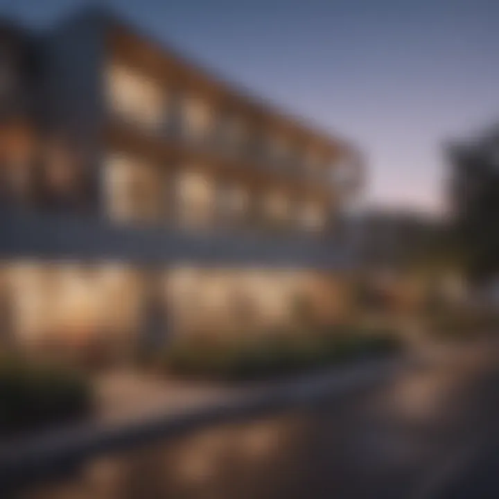 Vibrant community area surrounding City View Terrace Apartments