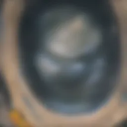 Dryer exhaust duct before cleaning showing lint buildup