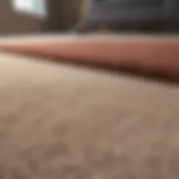 A pristine carpet showcasing the results of professional cleaning