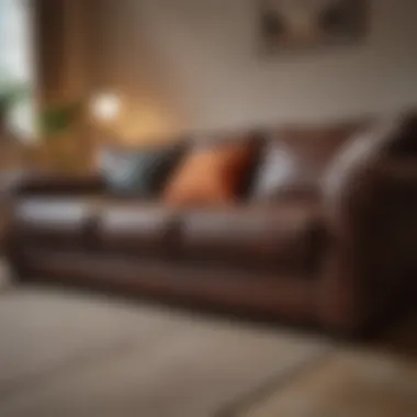 Transforming Your Sofa: Before and After Cleaning Before and after comparison of a cleaned sofa