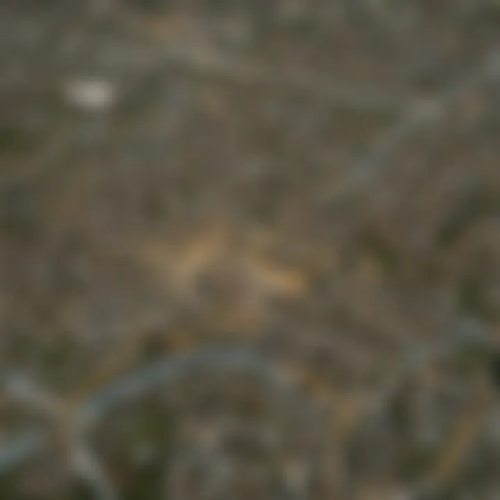 Map illustrating key rental areas in Pleasant Grove