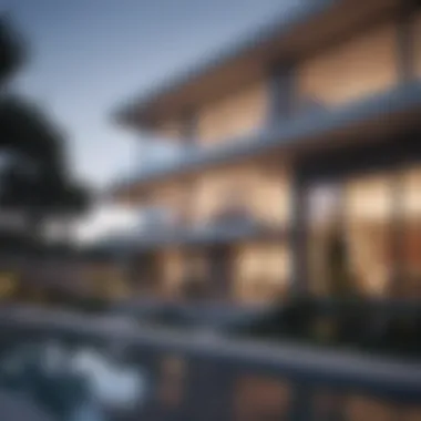 Modern Architectural Design of Turnkey Properties Elegant turnkey home showcasing modern architecture