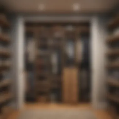 Maximizing Vertical Space for Storage Efficient use of vertical storage in a small closet