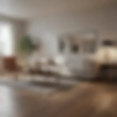 Transformation Showcase Before and after comparison of a cleaned room