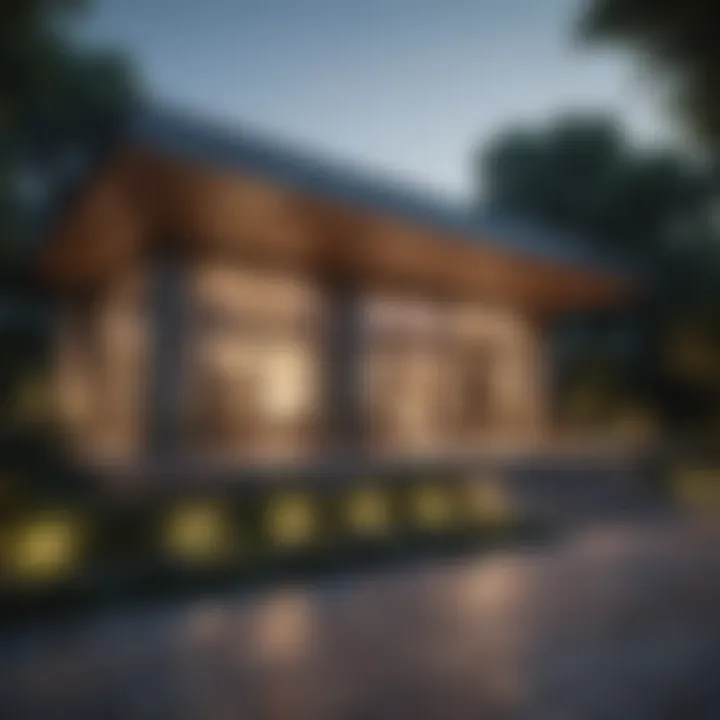 Exterior house dimensions