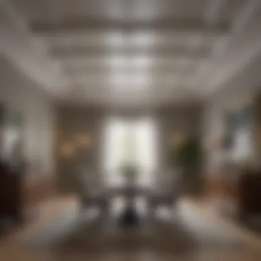 Ceiling Height Effects on Picture Hanging Visual representation of ceiling height effects on picture hanging