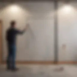 Accurate measurement of wall dimensions