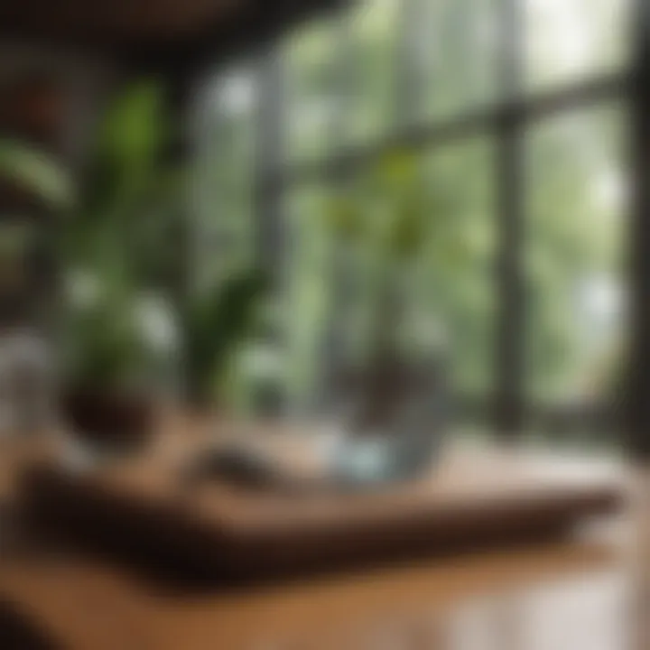 A serene setting reflecting a balanced financial lifestyle