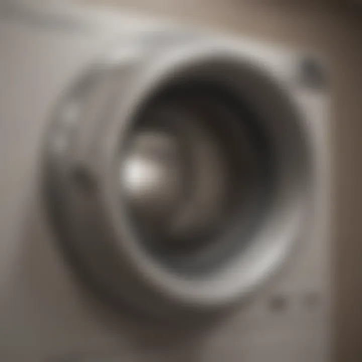 Visual representation of a clogged dryer vent