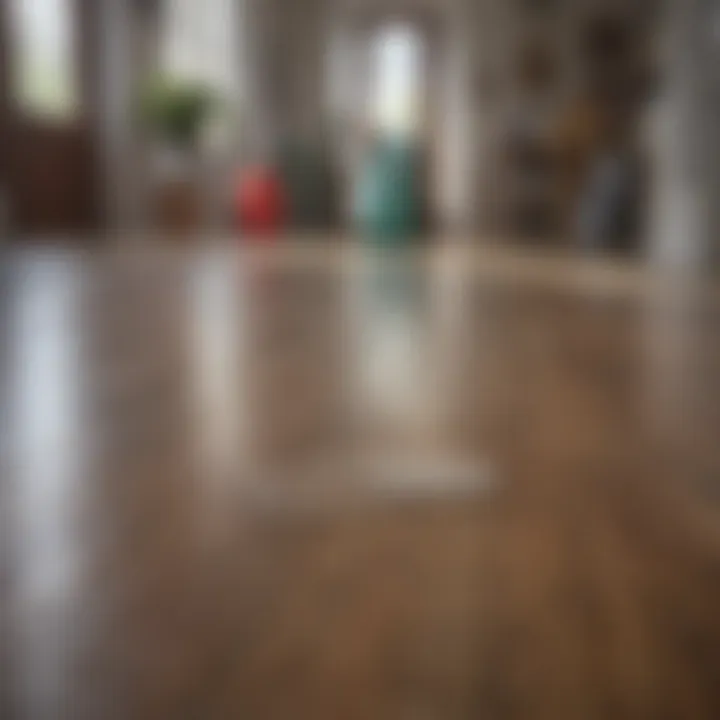 Essential cleaning products for laminate flooring