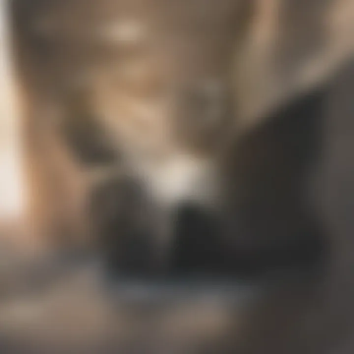 Close-up of a toilet bowl with a visible clog