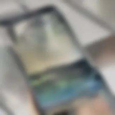 Technique demonstration for streak-free cleaning