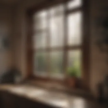 Achieving Streak-Free Clarity Streak-free window after cleaning with vinegar.