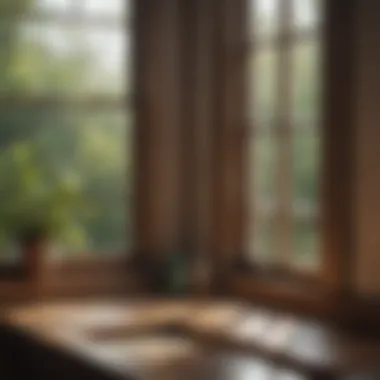 Before and After: The Power of Vinegar Before and after comparison of a window cleaned with vinegar.