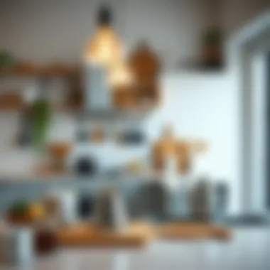 Functional kitchen with essential appliances and utensils