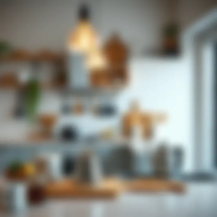 Functional kitchen with essential appliances and utensils