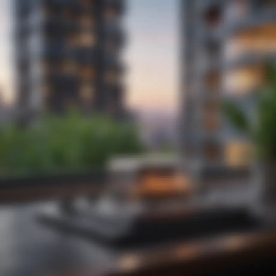 A financial chart analyzing condo investment potential