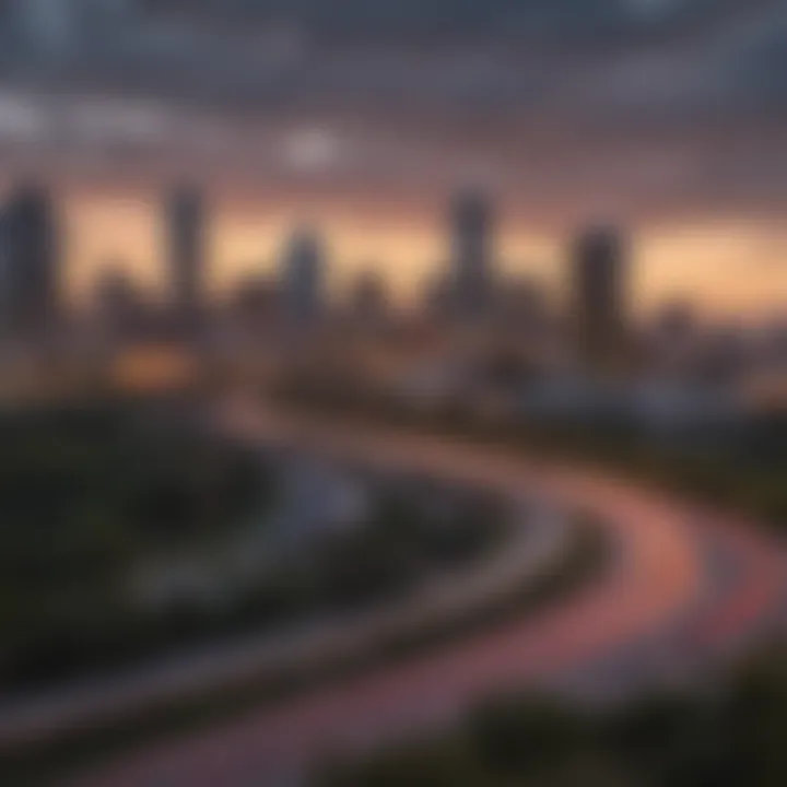 Beautiful skyline of San Antonio showcasing modern architecture