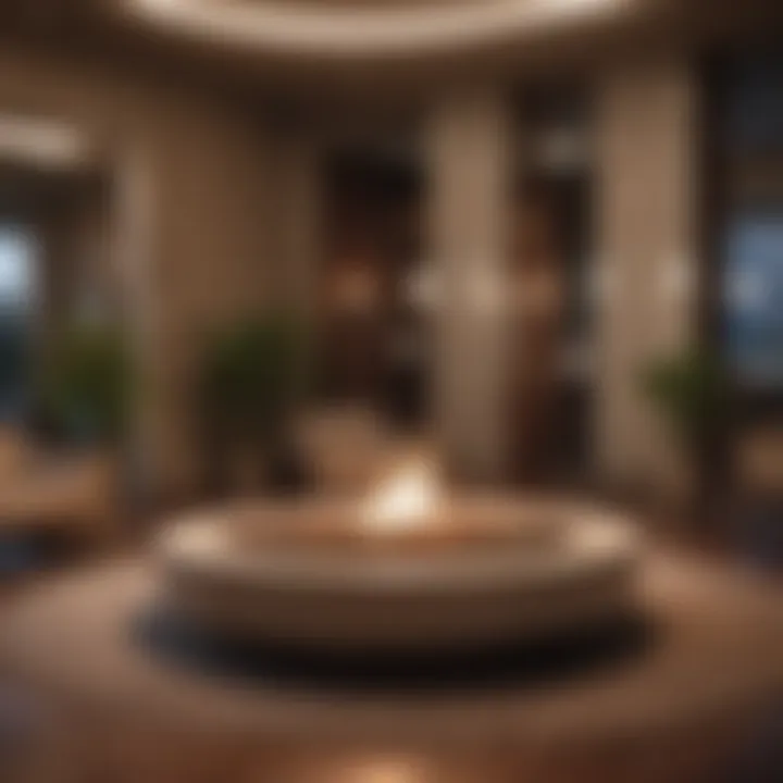 Luxurious amenities available in The Pearl apartments