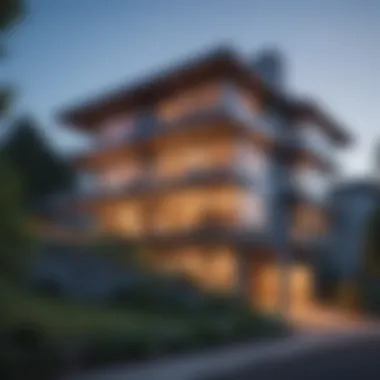 Modern Architectural Marvels in Northwest Portland Stunning modern apartment architecture in Northwest Portland