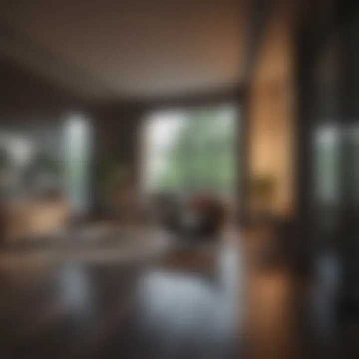 Interior of a stylish apartment reflecting urban living