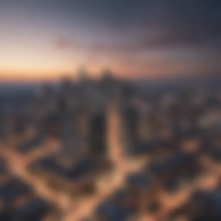 A panoramic view of Atlanta’s skyline showcasing the city’s dynamic urban landscape