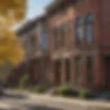 Charming street view showcasing historic architecture in Denver
