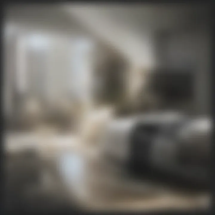An apartment interior showcasing typical rental options