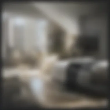 Typical Apartment Interior in Chicago An apartment interior showcasing typical rental options