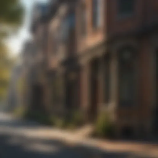 A picturesque street in Cambridge showcasing historic architecture