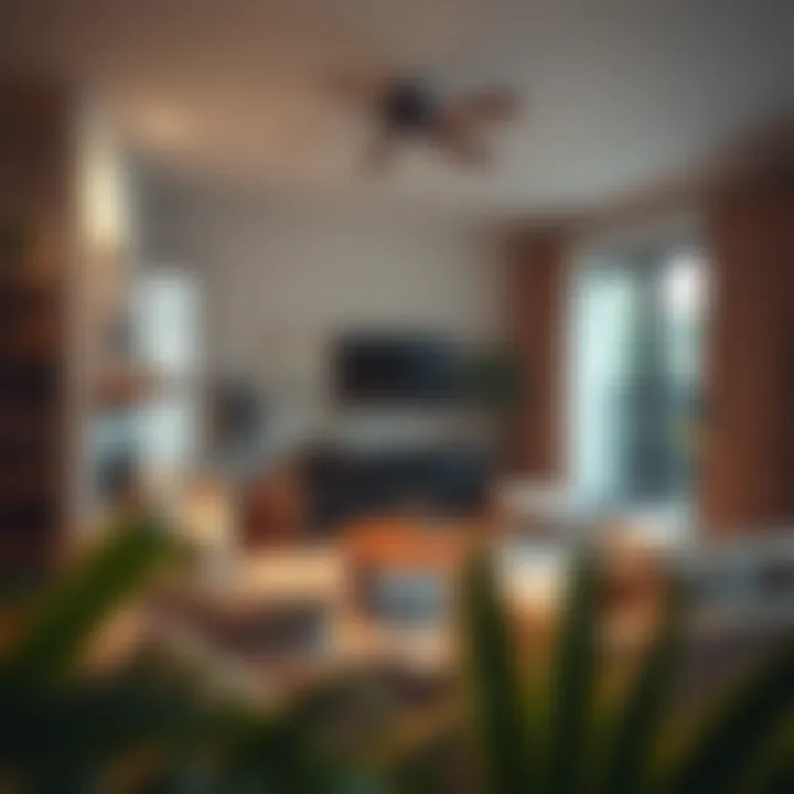 Cozy Living Space in Home Rental Cozy living space in a complete home rental reflecting comfort