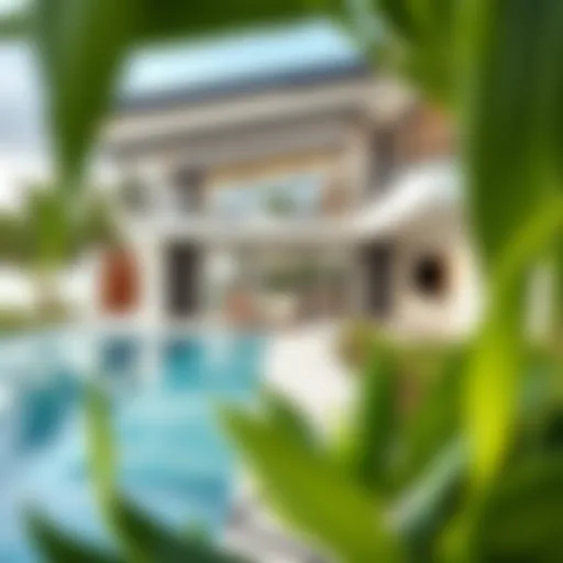 Luxurious complete home rental showcasing modern design