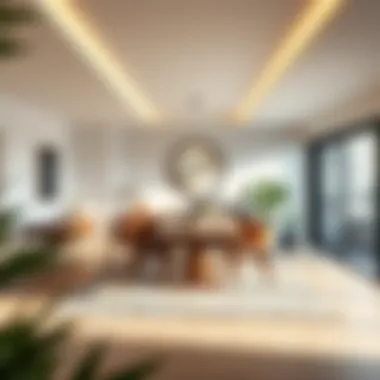 Cozy Dining Area Design Cozy dining area featuring stylish furniture choices