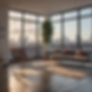 Modern Apartment with City Views Modern apartment with city views
